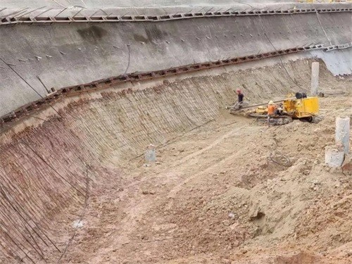 永胜基坑边坡加固